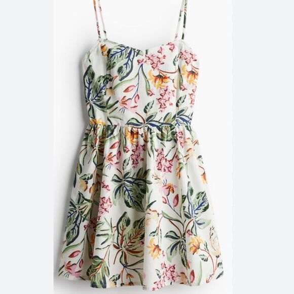 NWT H&M Floral Dress (size XXL) - Picture 1 of 8